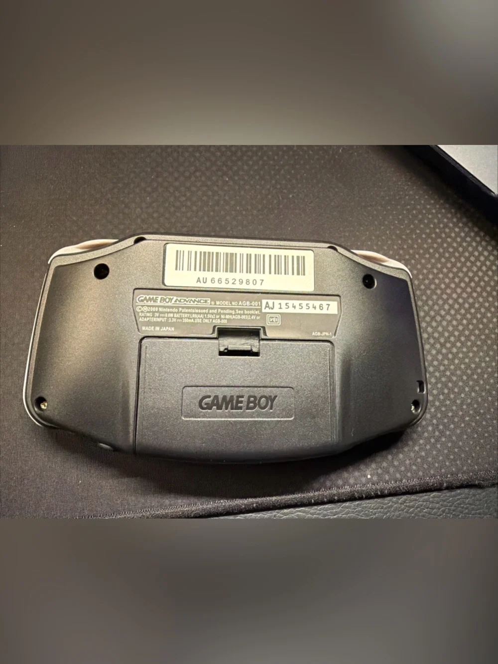 Nintendo Game Boy Advance Black Console—tested